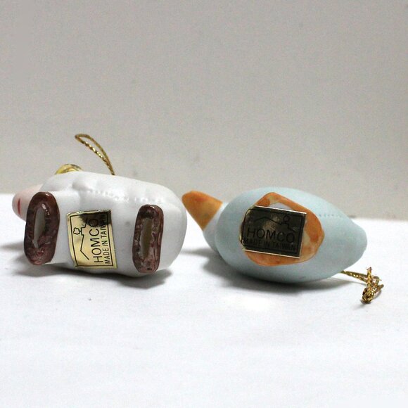 8 Homco Animal Christmas Ornaments - Picture 5 of 12